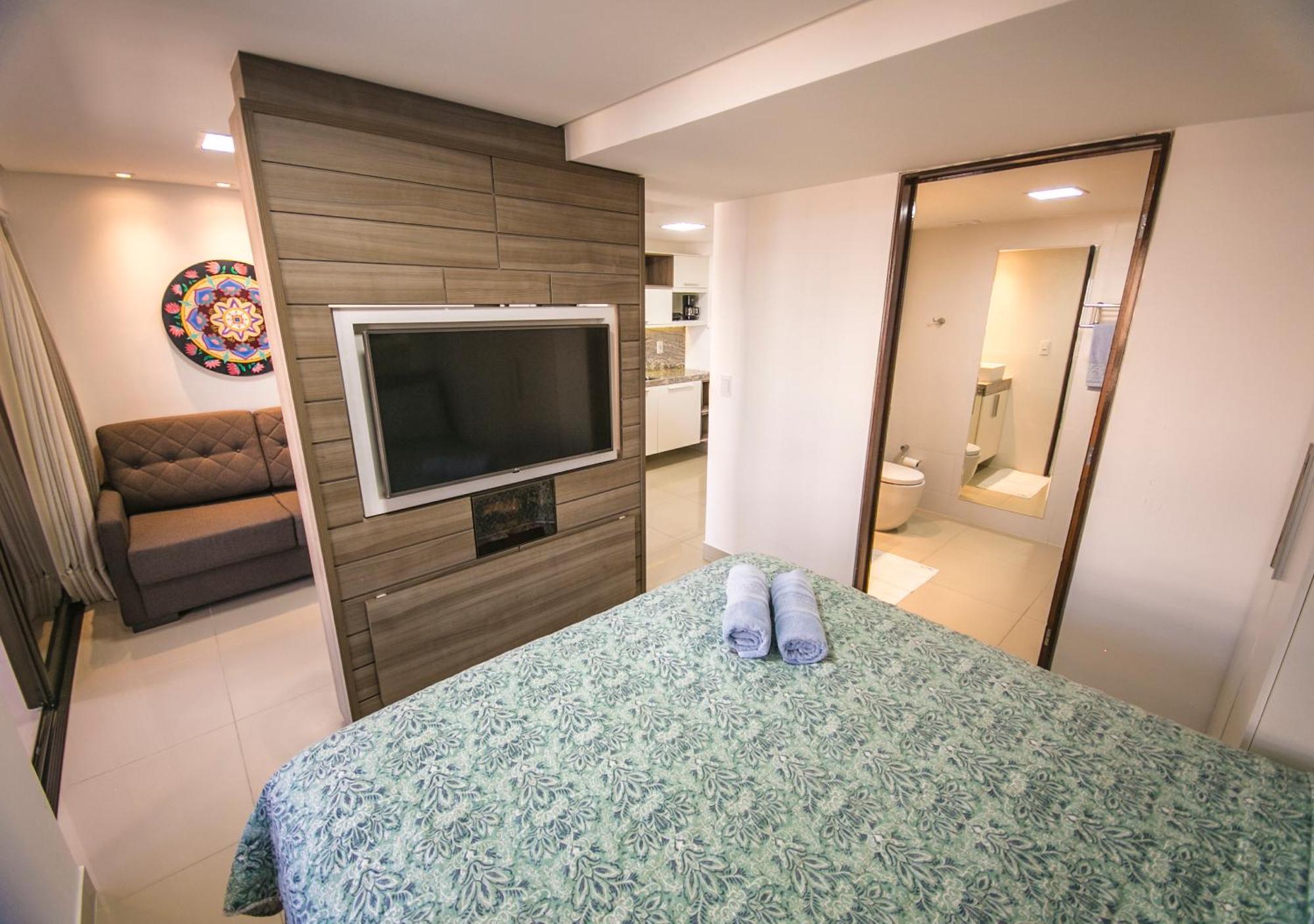 Aparthotel Goldflat Cabo Branco By Penareiaturbr João Pessoa Habitación foto